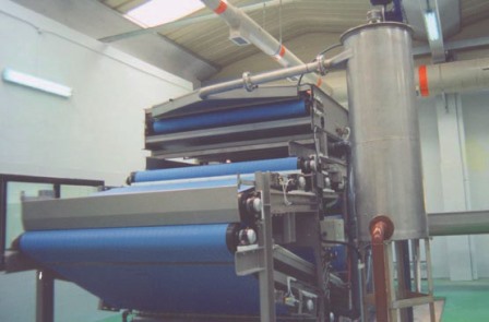 Ленточный фильтр-пресс